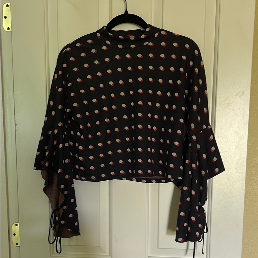BCBGeneration Polka Dot Women's Top